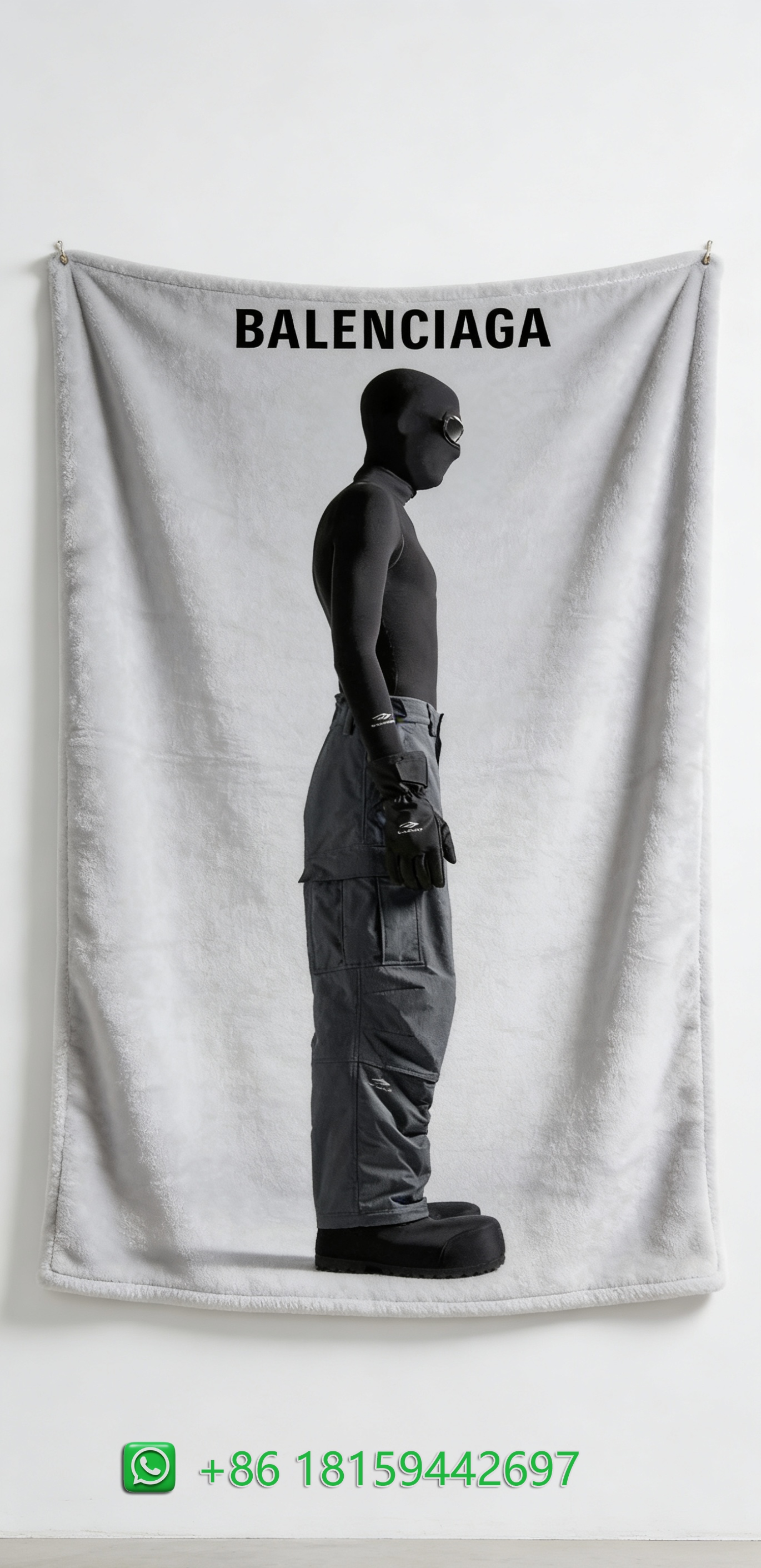 Balenciaga Throw Blankets